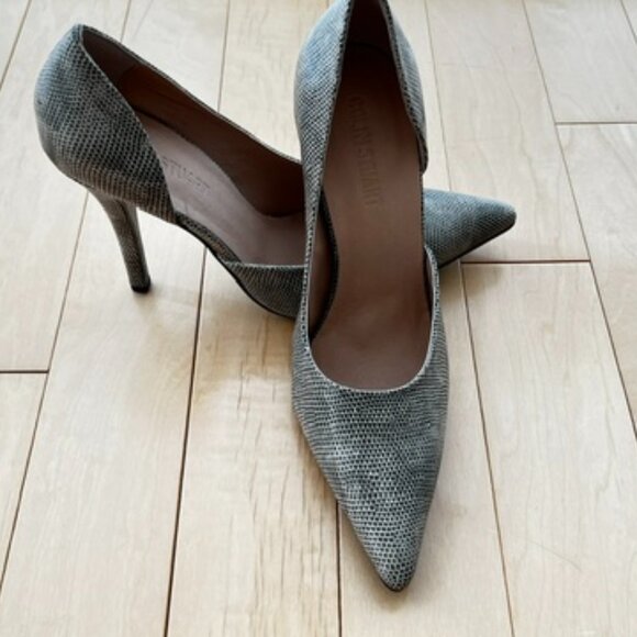 New in Box Colin Stuart Beautiful Snake Print Heels Pumps Size 9 - Picture 8 of 9